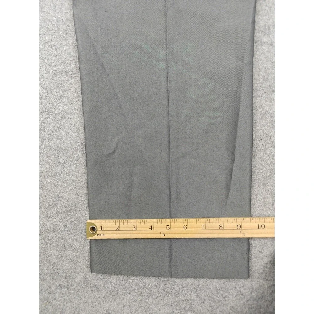 Dolce Vita Suit Mens 44L 38x30 Gray Polyester Viscose 2 Piece Classic Fit Italy